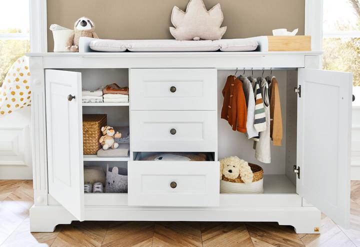 Produktbild Pinolino Emilia (Babybett, Wickelkommode, Kinderkleiderschrank)