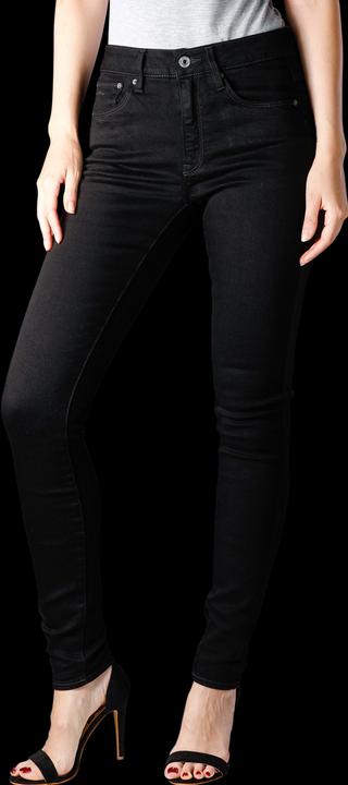 Produktbild G-Star 3301 High Skinny Elto Nero F Superstretch pitch black (W24/L30)