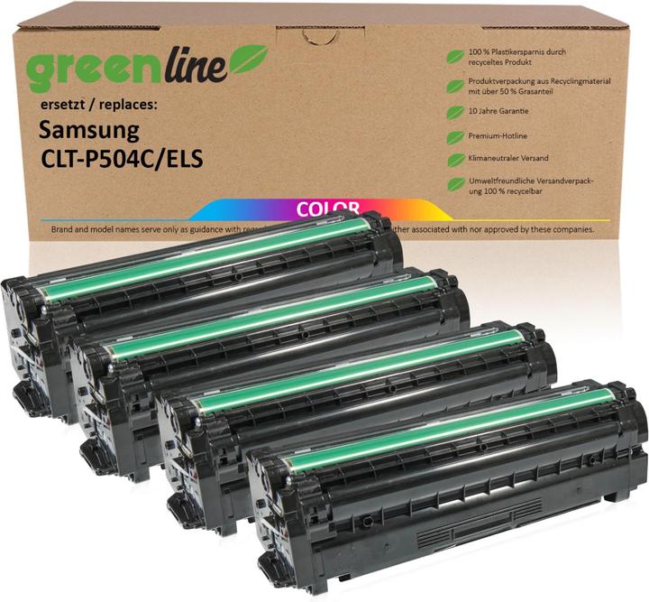 Actual product image Inkadoo greenline Compatible toner for Samsung CLP-410 Series (M, Y, FC, C)