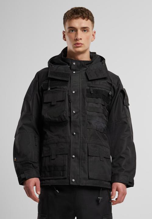 Actual product image Brandit Performance outdoor jacket size 4XL colour black (4XL)