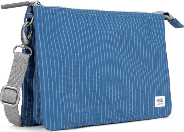 Produktbild Roka London Carnaby Crossbody XL Medium Wash Recycled Canvas
