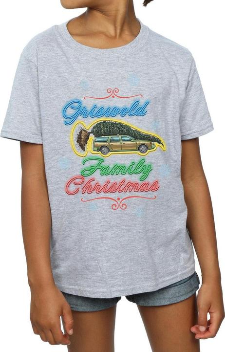 Image du produit National Lampoon´s Vacation National Lampoon's Christmas Vacation - T-shirt GRISWOLD FAMILY CHRISTMAS - Fille (152, 158)