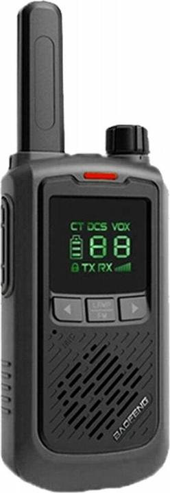 Actual product image Baofeng Walkie-Talkie BF-T17 Black (10 km)