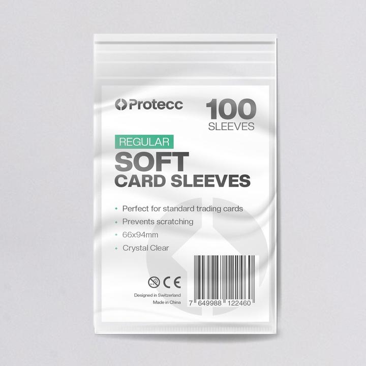 Immagine prodotto Protecc Manicotti morbidi regolari per carte di credito (Penny Sleeves)
