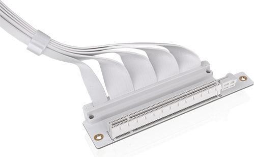 Produktbild Thermaltake TT PCI-E 4.0 Dual 90 Degree Riser Cable 40cm white