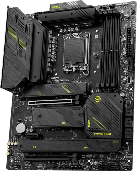 Actual product image MSI Mag Z790 Tomahawk Max Wifi (LGA 1700, Intel Z790, ATX)