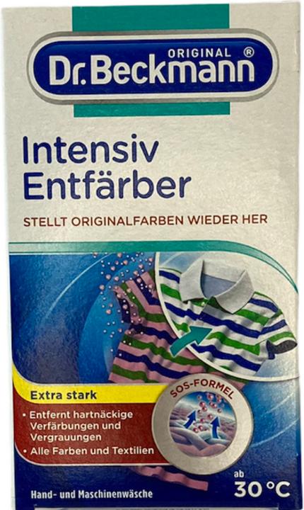 Actual product image Dr. Beckmann Intensive decolouriser