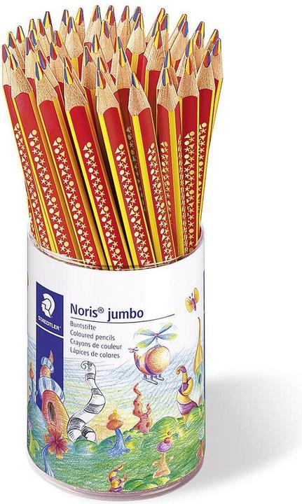 Immagine prodotto Staedtler NORIS - Matita arcobaleno (Rosso, Giallo, Blu, 50 x)