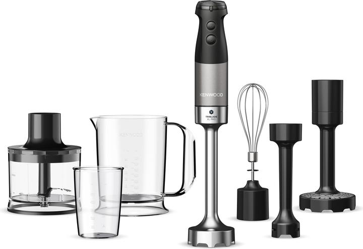 Kenwood HBM80.327BK Mixeur plongeant Triblade XL Pro
