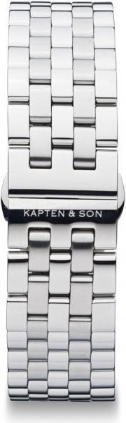 Produktbild Kapten & Son Chrono Silver Blue Steel (Analoguhr, 40 mm)