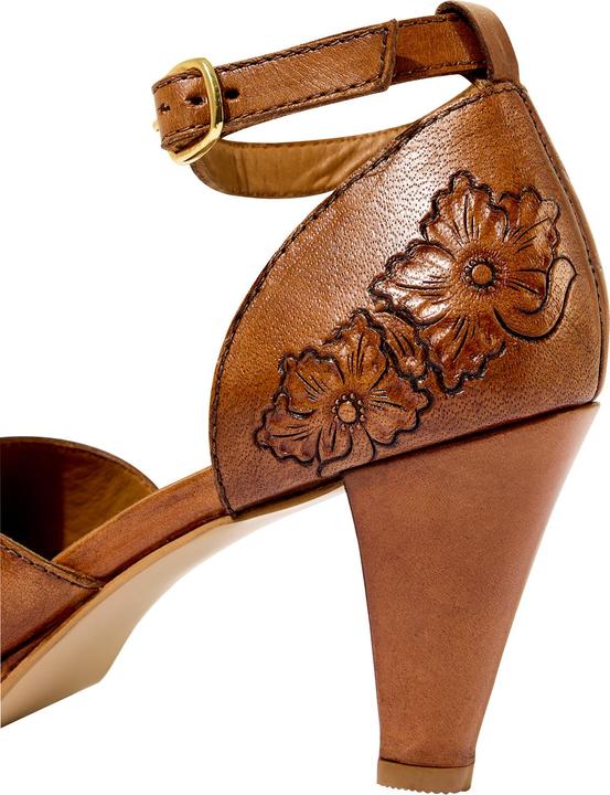 Immagine prodotto Joe Browns Floral Embossed Leather Heels (37)