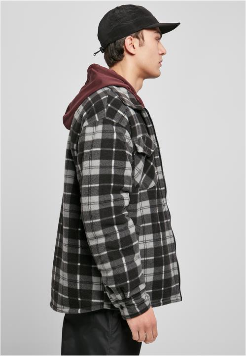 Actual product image Urban Classics Plaid Teddy Lined Shirt Jacket (XL)