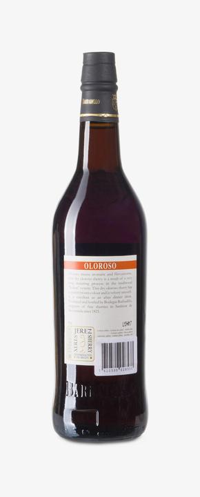 Produktbild Bodegas Barbadillo Sherry Oloroso Full Dry (1 x 75 cl, 2015)