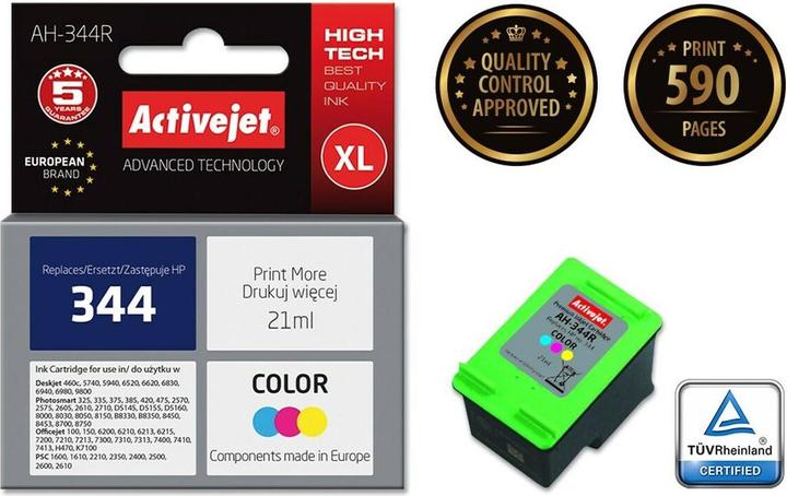 Image du produit Activejet AH-363 - 21 ml - haute capacité - couleur (cyan, magenta, jaune) (M, Y, C)