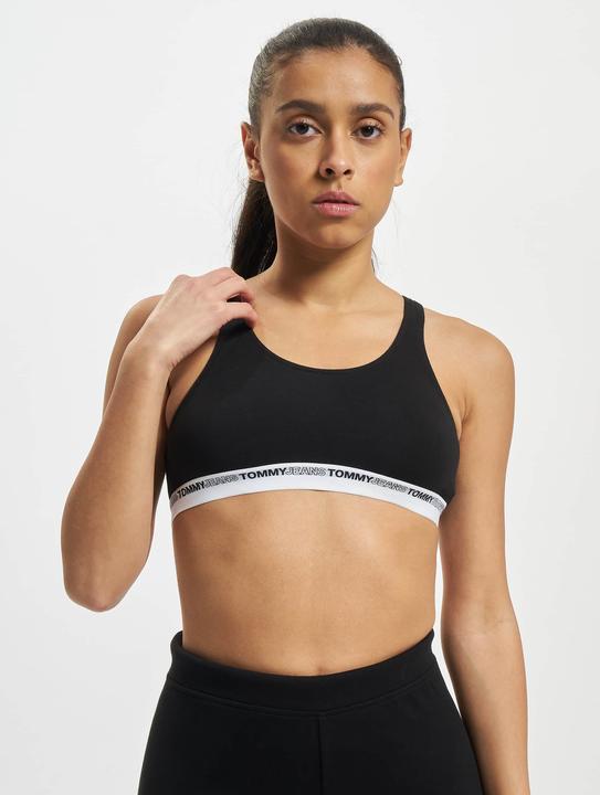 Actual product image Tommy Hilfiger Ladies Unlined Bralette Bra, Black, S (S)