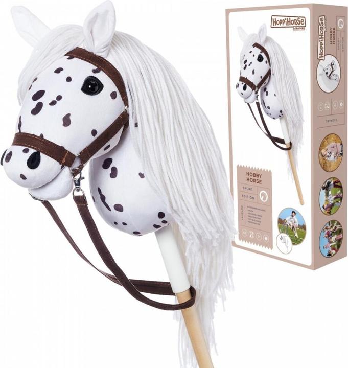 Actual product image Tootiny Steckenpferd HOPPIHORSE Hobby Horse A3 Leopard