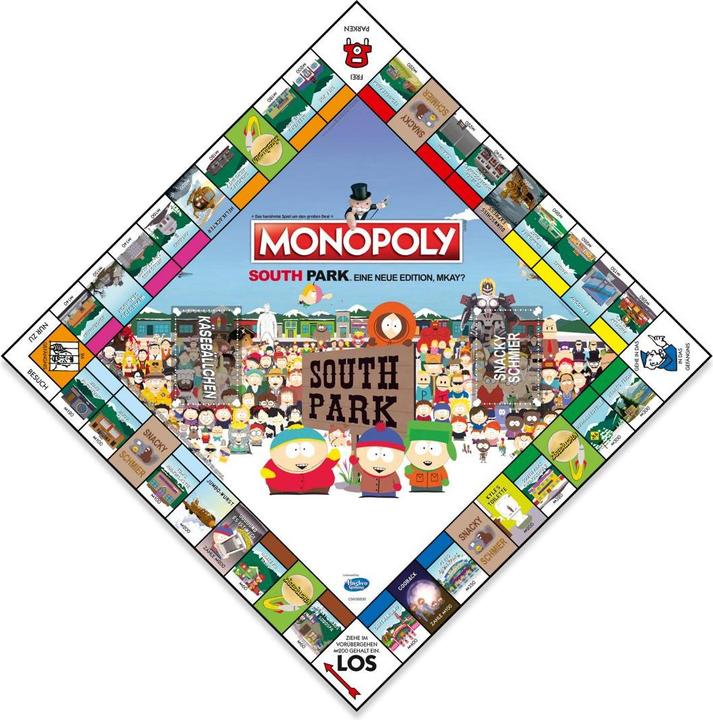 Actual product image Winning Moves Monopoly - Southpark - Board game - Age 18+ - German (English)