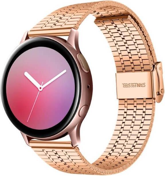 MU Style Bracciale di ricambio in metallo della serie SH (22 mm, Lega metallica, Larghezza dello spigot 22 mm, Galaxy Watch3 (45mm), Gear S3 Frontier, Ingranaggio S3 Classic)