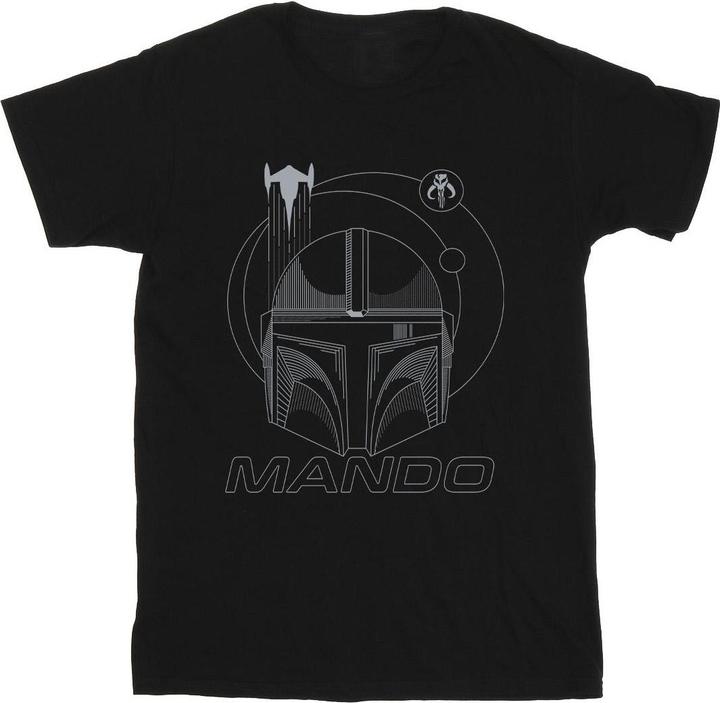 Produktbild Star Wars The Mandalorian Rings Helmet TShirt (3XL)