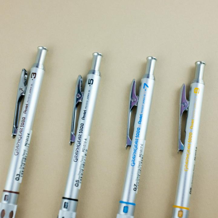 Actual product image Pentel Graphgear 1000 (0.50 mm, HB, 1 x)