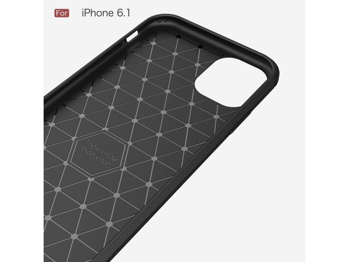 Actual product image Screenguard Carbon Brushed Case (Apple iPhone 11)