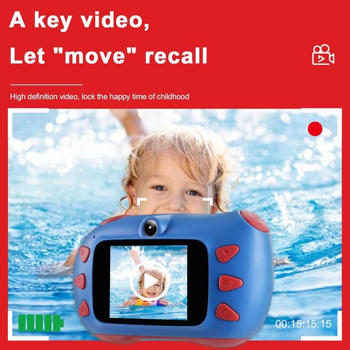Produktbild Supbro Kinder-Digitalkamera mit Selfie-Funktion (inkl. 32GB Karte)