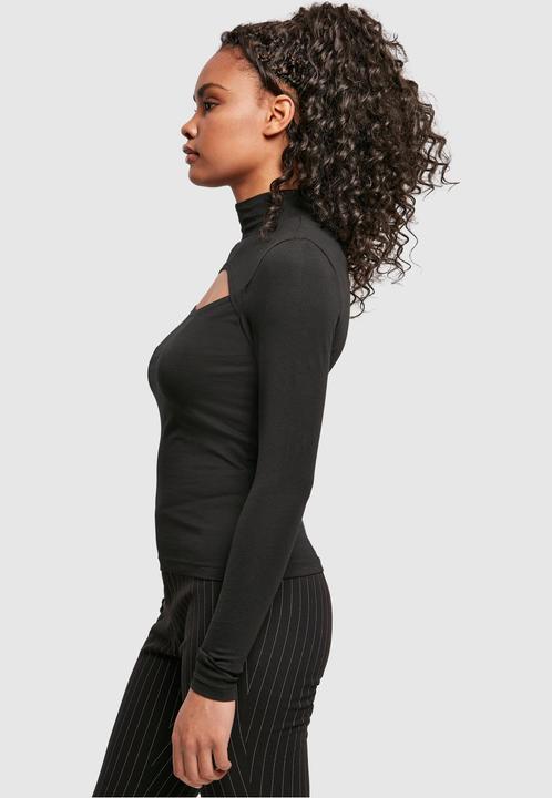 Image du produit Urban Classics Manches longues à col roulé avec découpes pour femmes (5XL)