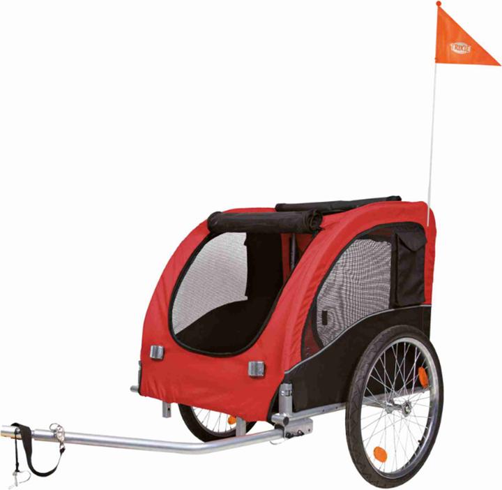 Produktbild Trixie Fahrrad-Anhänger (Hund, Reflektoren, Atmungsaktiv)