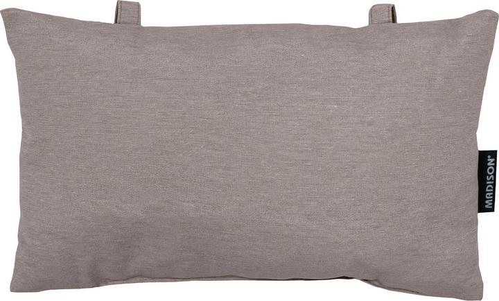 Produktbild Natura Punto 4er-Set Kopfkissen für Garten- und Liegestühle, ca. 24 x 40cm, taupe