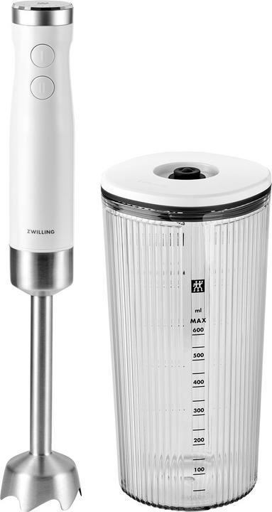 Image du produit Zwilling Enfinigy mixeur plongeant avec gobelet et couvercle à vide argenté
