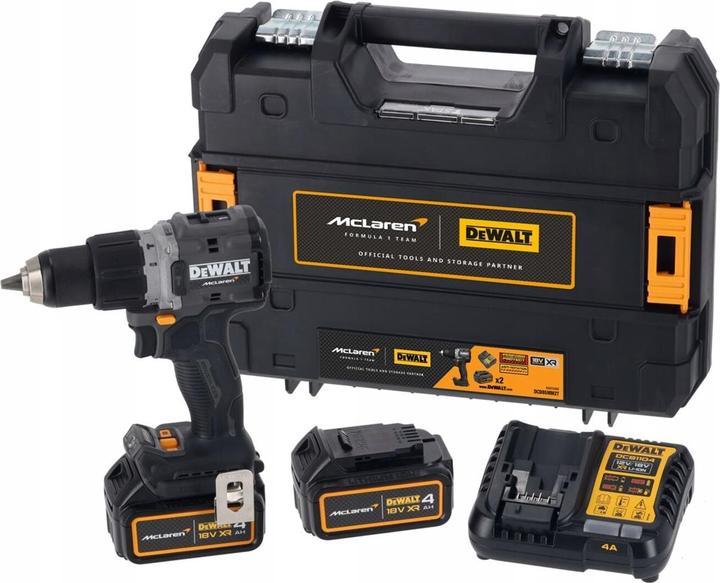 Immagine prodotto DeWalt 18V XR Schlagbohrschrauber mit Schlag 2x4Ah McLaren (Batteria ricaricabile)