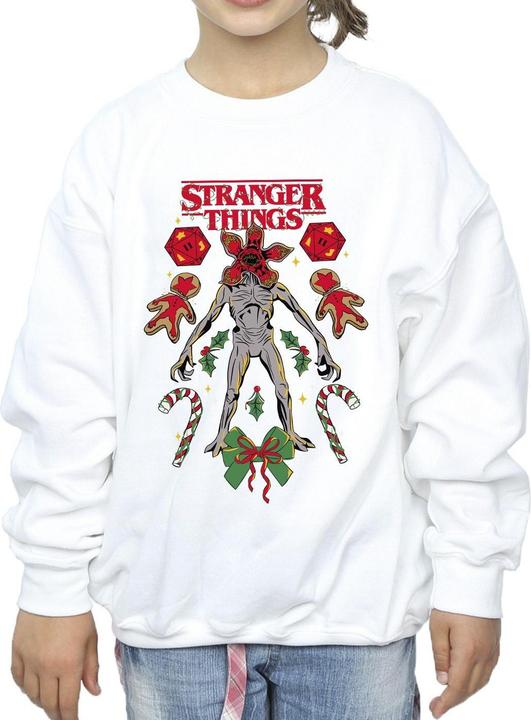 Immagine prodotto Netflix Stranger Things Christmas Demogorgon Felpa Ragazze (152, 158)