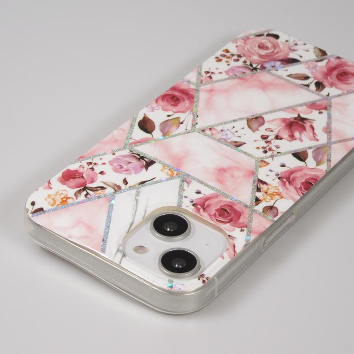 Immagine prodotto PhoneLook Cover Gel Silicone Strisce Geometriche Belle Rose (Apple iPhone 14)