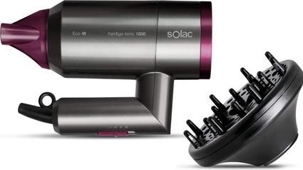 Immagine prodotto Solac Hair&Go Ionic, Grigio, Viola, Anello per appendere, 2000 W, 420 g
