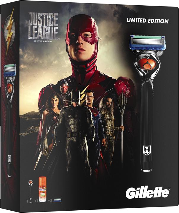 Gillette Flexball Justice League gift set