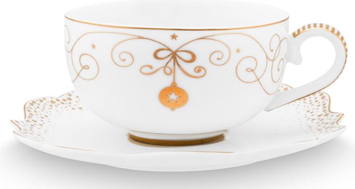 Image du produit PIP Studio Royal Winter White Tasse à espresso avec soucoupe 125ml (1 x)