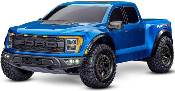Actual product image Traxxas FORD RAPTOR-R 4X4 VXL BLUE 1/10 PRO-SCALE RTR BRUSHLESS, O. BATTERY/CHARGER (RTR Ready-to-Run)