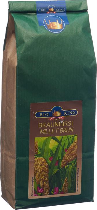 Actual product image Bio King Brown millet wholemeal powder (1 Piece, Powder, 1000 g)