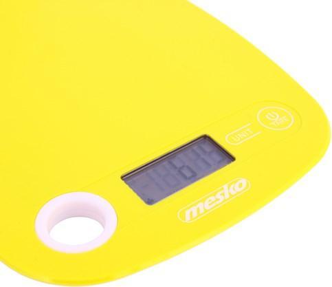 Actual product image Mesko MS 3159y Countertop Rectangle Electronic Kitchen Scale
