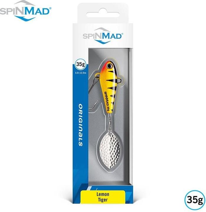 Actual product image Lieblingsköder SpinMad Originals Lemon Tiger (1200 cm)