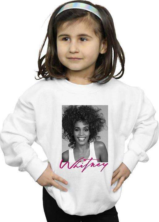 Immagine prodotto Whitney Houston Smile Photograph Felpa Ragazze (152, 158)