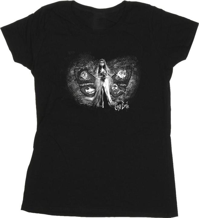 Actual product image Corpse Bride Womens/Ladies Emily Butterfly Cotton T-Shirt (XL)