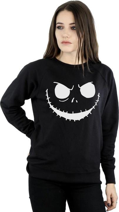 Immagine prodotto Disney Nightmare Before Christmas Jack's Face Bold Felpa Donna (L)