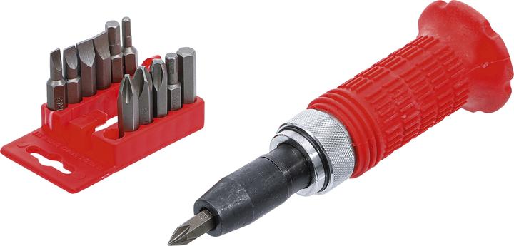 Produktbild BGS Hand-Schlagschrauber-Satz inkl. Bits Abtrieb Innensechskant 12,5 mm (1/2") (Innensechskant)