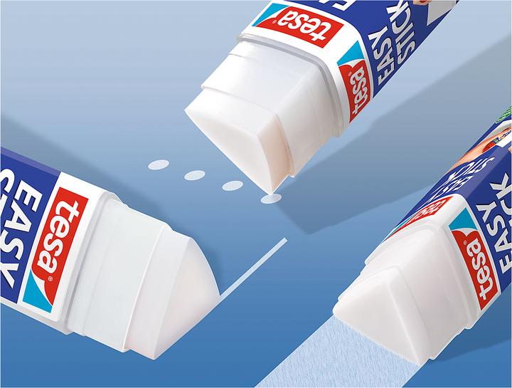 Actual product image tesa 3x ecoLogo glue stick, odourless glue stick for paper / cardboard