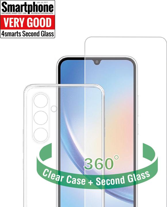 Actual product image 4smarts 360° Protection Set (1 Piece, Samsung Galaxy S23 FE)