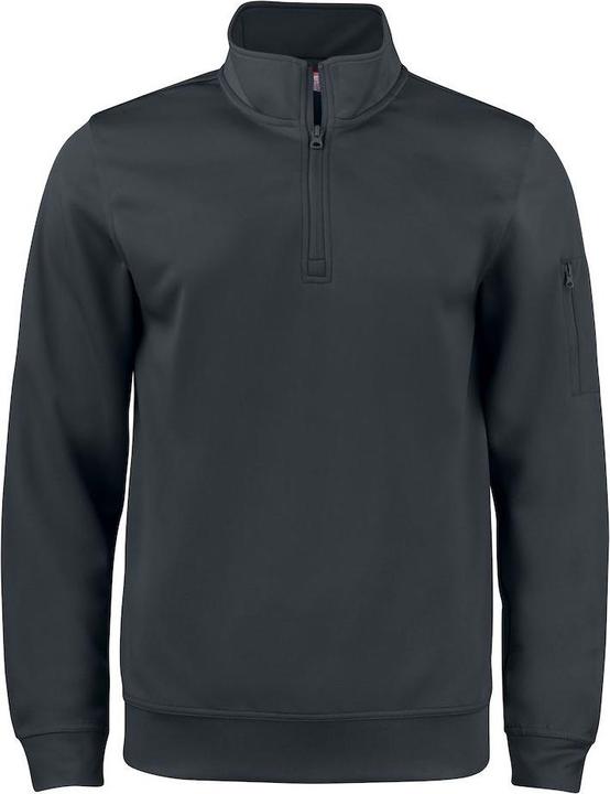 Clique Basic Active Sweatshirt mit kurzem Reissverschluss