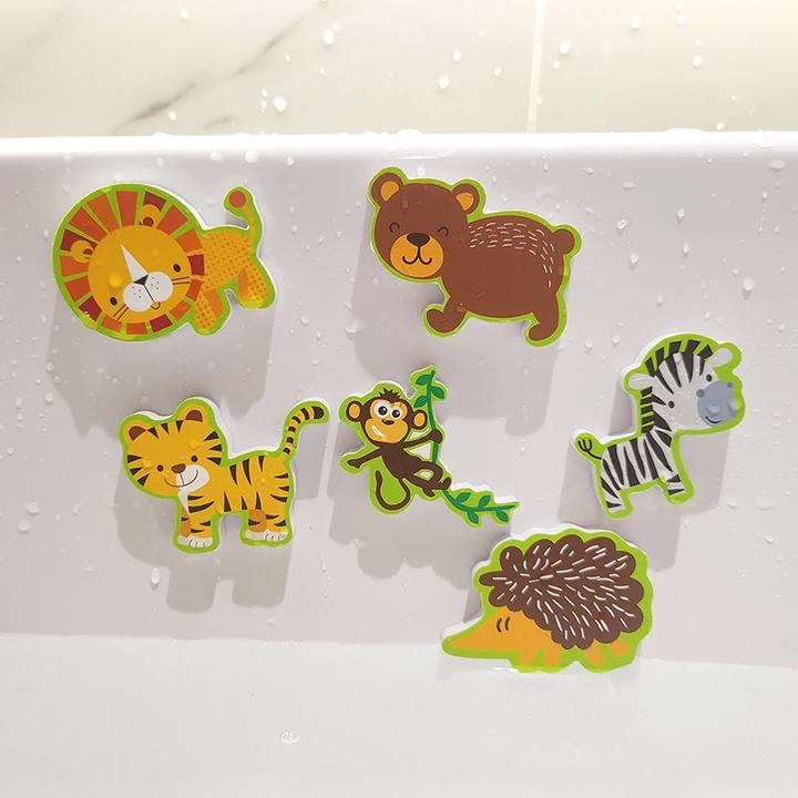 Produktbild Activity Board Weiche EVA Paste früh pädagogische DIY Puzzle Spielzeug Tier Aufkleber Bad schwimmende Badewanne