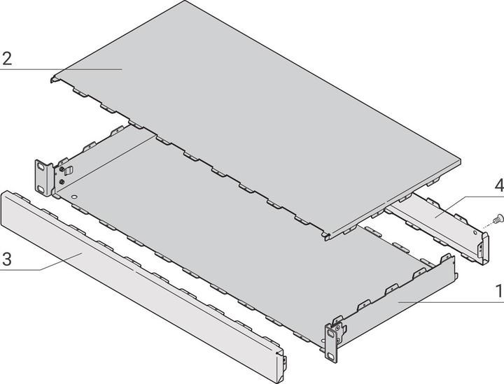 Produktbild Schroff INTERSCALE M 1HE 19" 221T