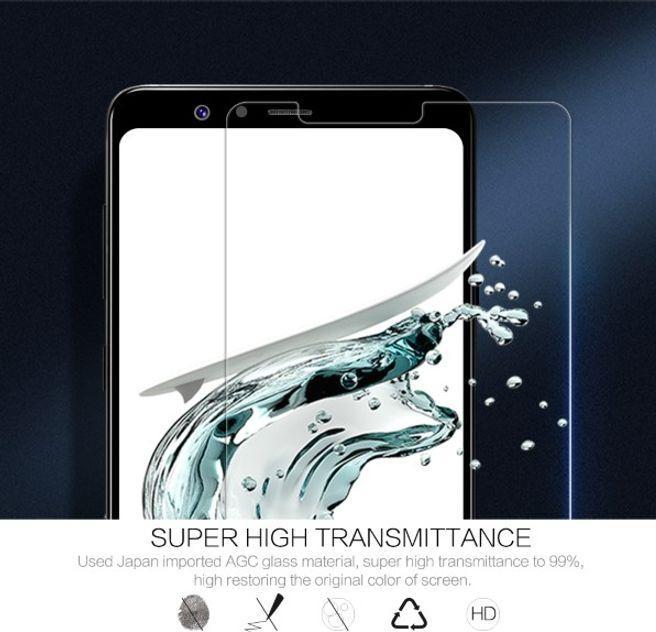 Productafbeelding Nillkin H+ PRO beschermend glas (1 Stuk, Samsung Galaxy A8, Samsung Galaxy A9)